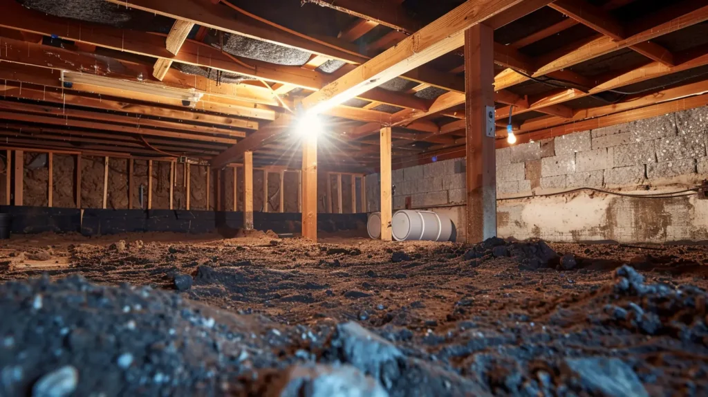 crawl space mold removal titus